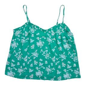 Lush Floral Print Top NWOT